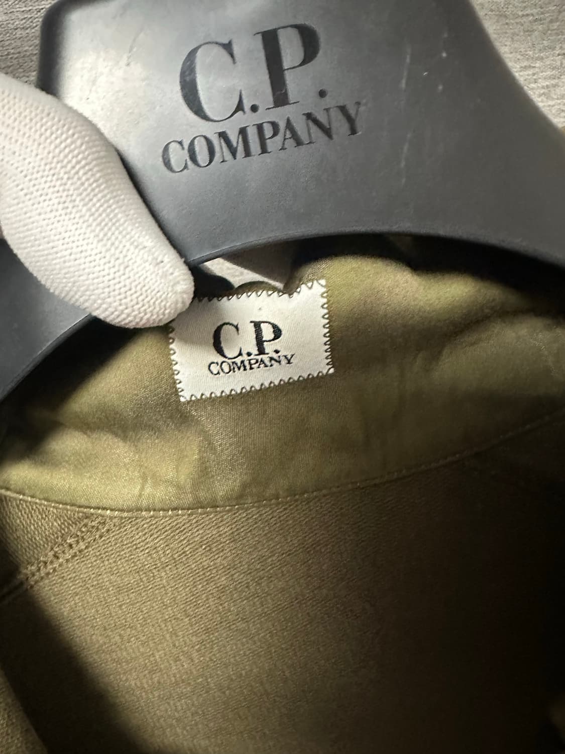 CP컴퍼니 코튼 집업 올리브 (XL) 상품이미지3