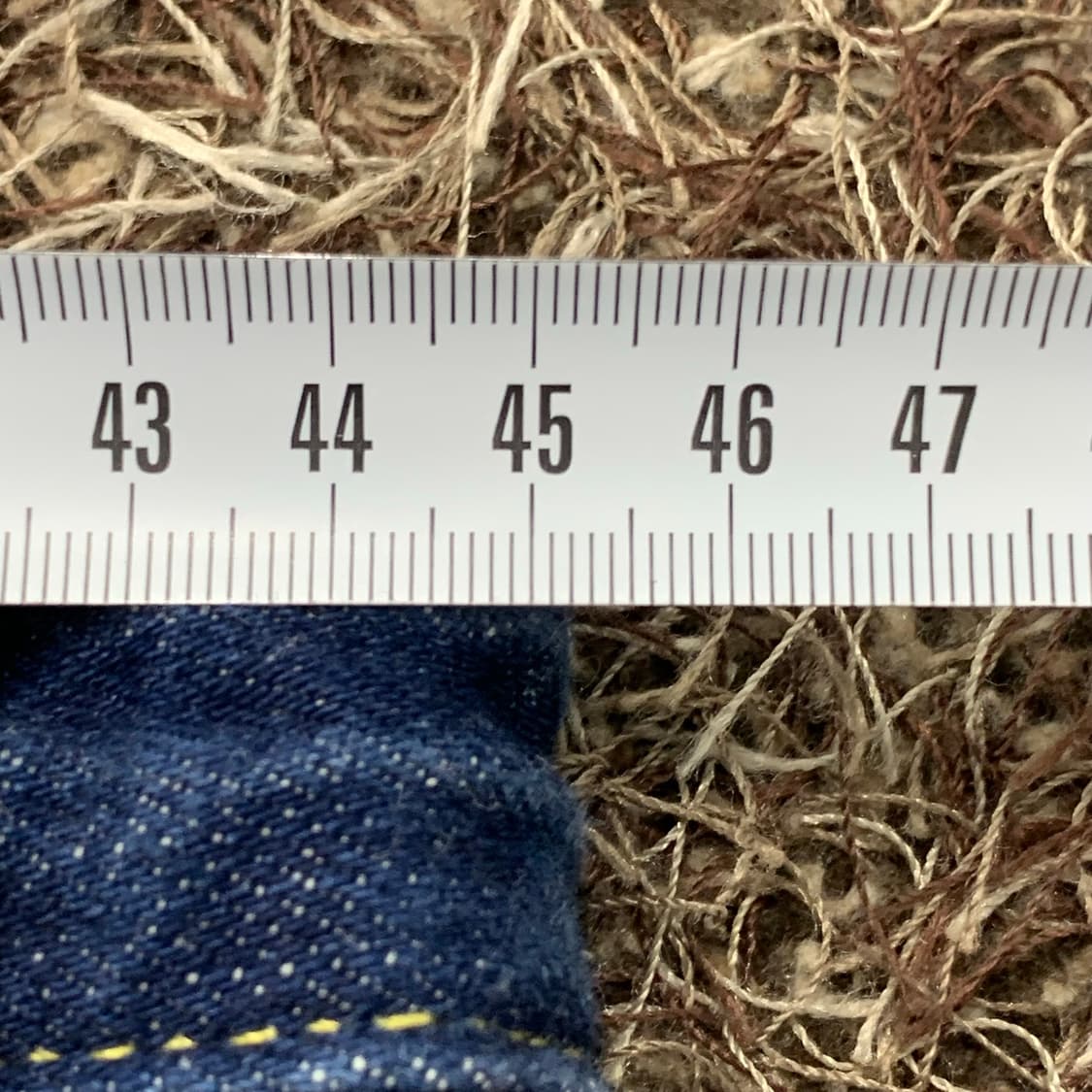 36 자라 카고 버튼플라이 데님 팬츠 상품이미지8