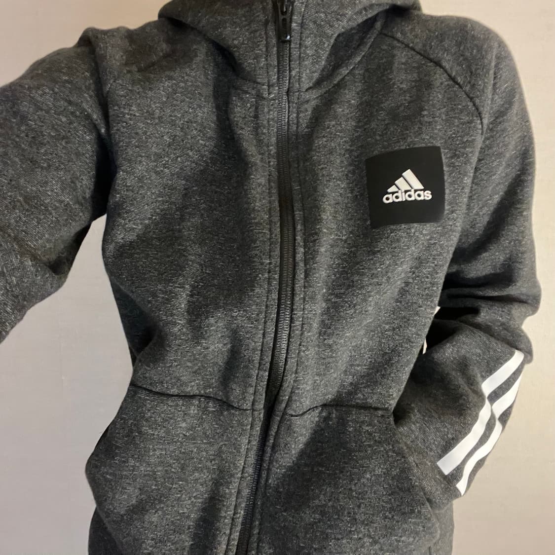 아디다스 빈티지 후드 집업 상품이미지1
