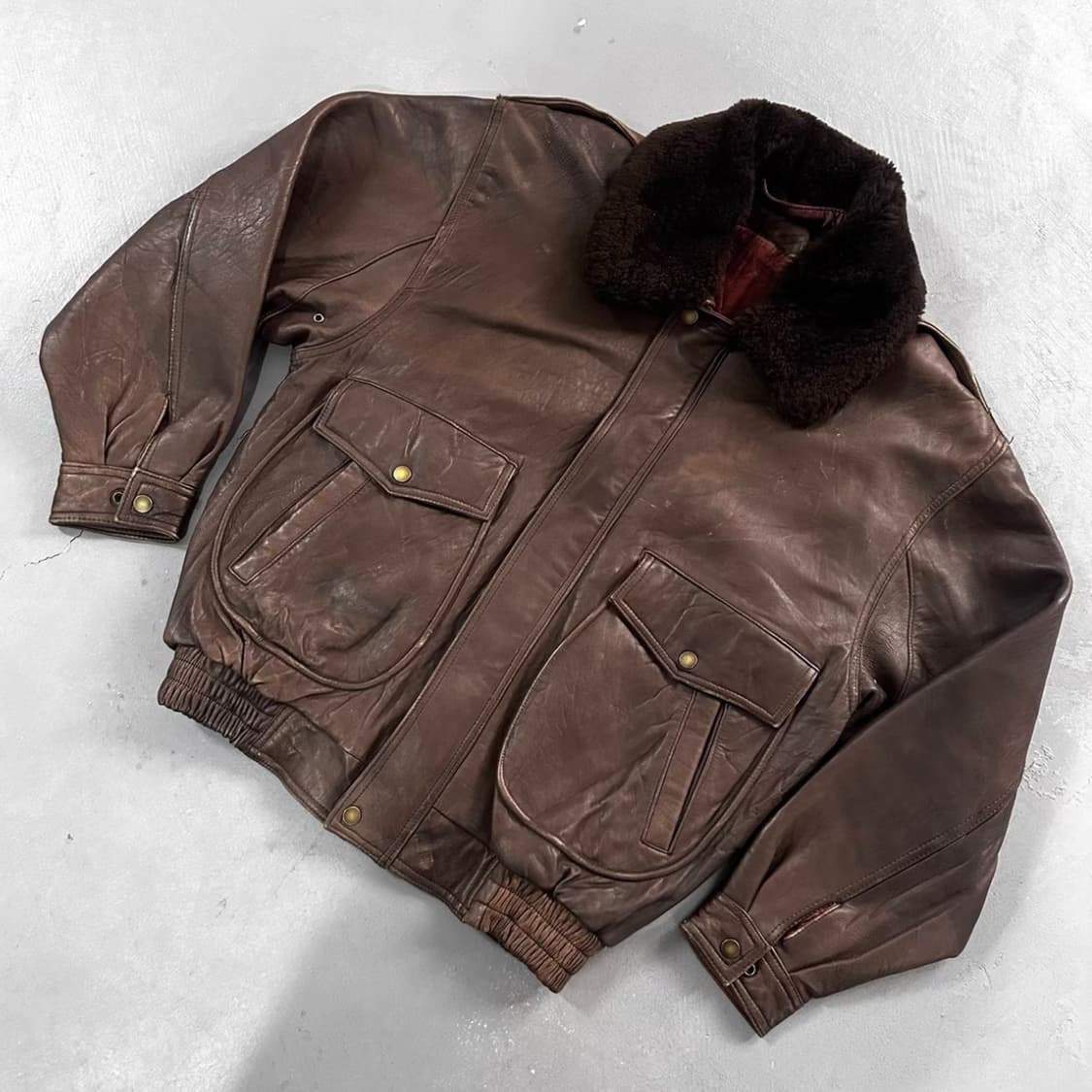  일제 G-1 리얼 가죽 자켓 상품이미지1