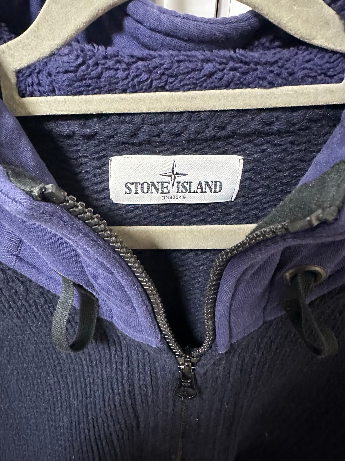 스톤아일랜드 후드니트집업 12FW 상품이미지4