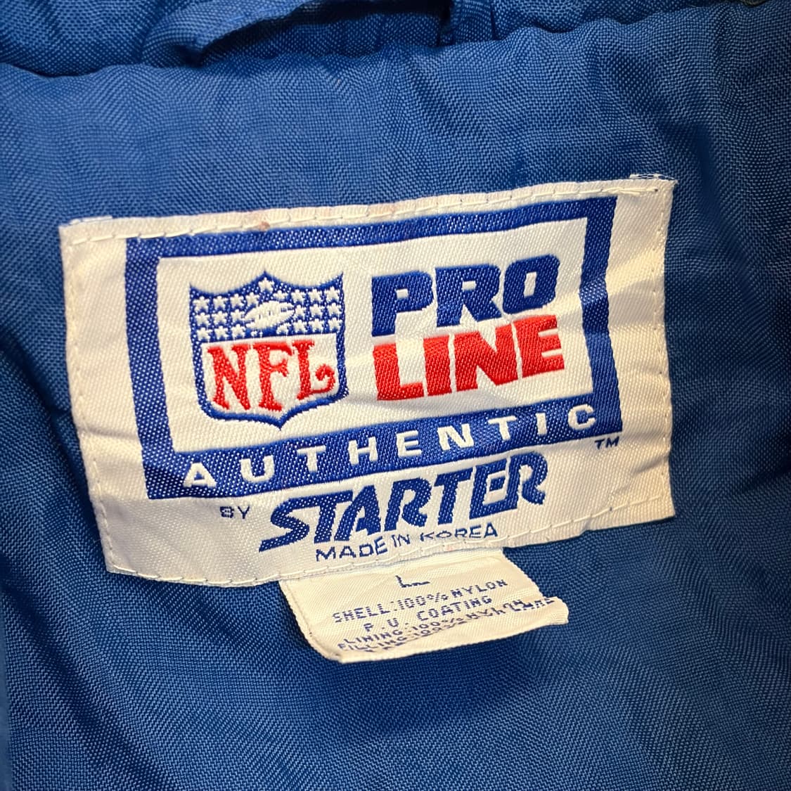90s Made in Korea 미국 빈티지 스타터 아노락 패딩자켓 상품이미지7
