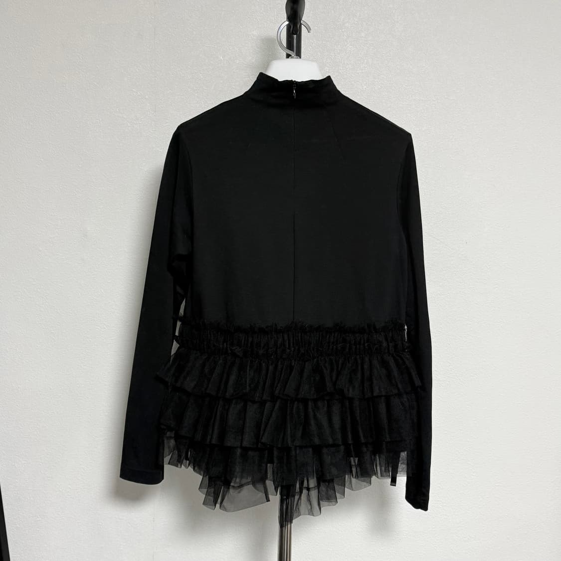 22ss 느와케이니노미야 꼼데가르송 튤레이어드 티셔츠 s 상품이미지2