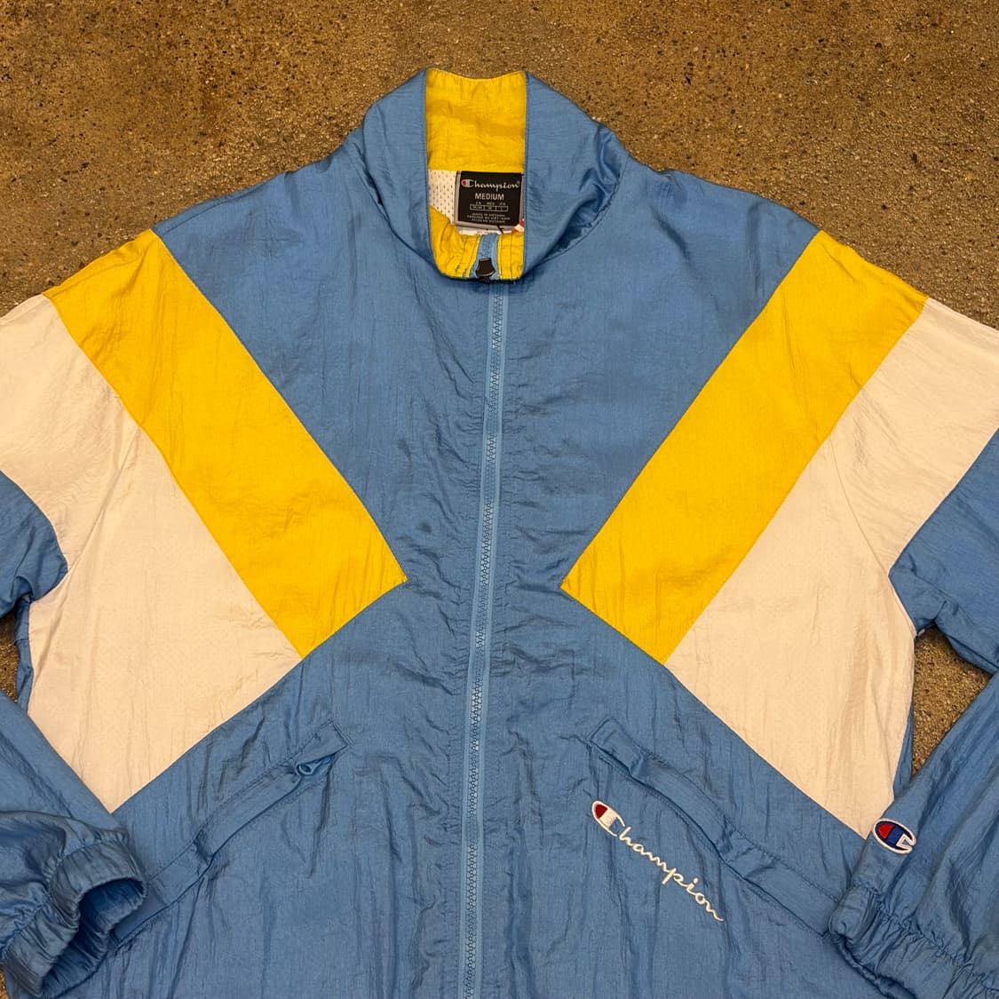 레어 90s 미국 빈티지 챔피언 바람막이 상품이미지3
