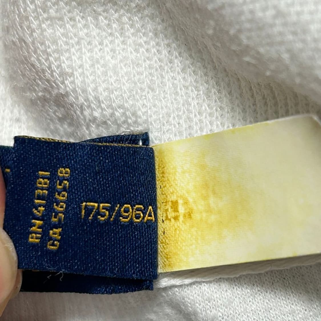 RALPH LAUREN 시그니처로고 하프집업 스웻셔츠 화이트 M 상품이미지6