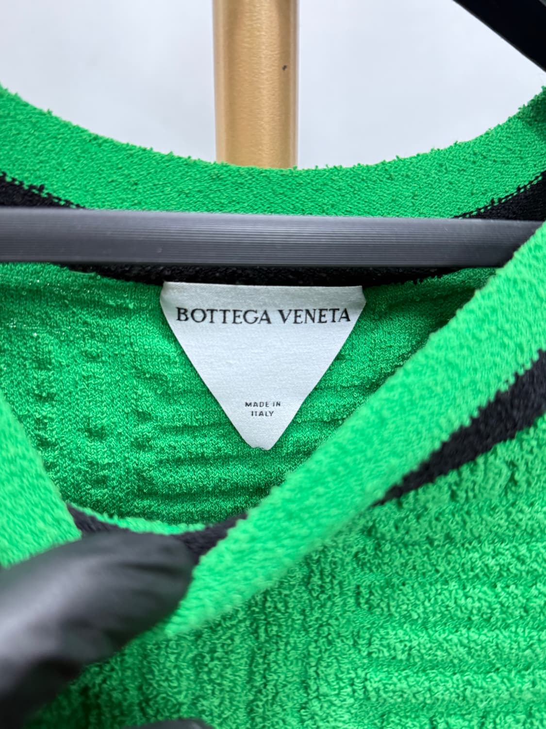 보테가 인트레치아토 그린 테리 코튼 반팔 M 상품이미지3