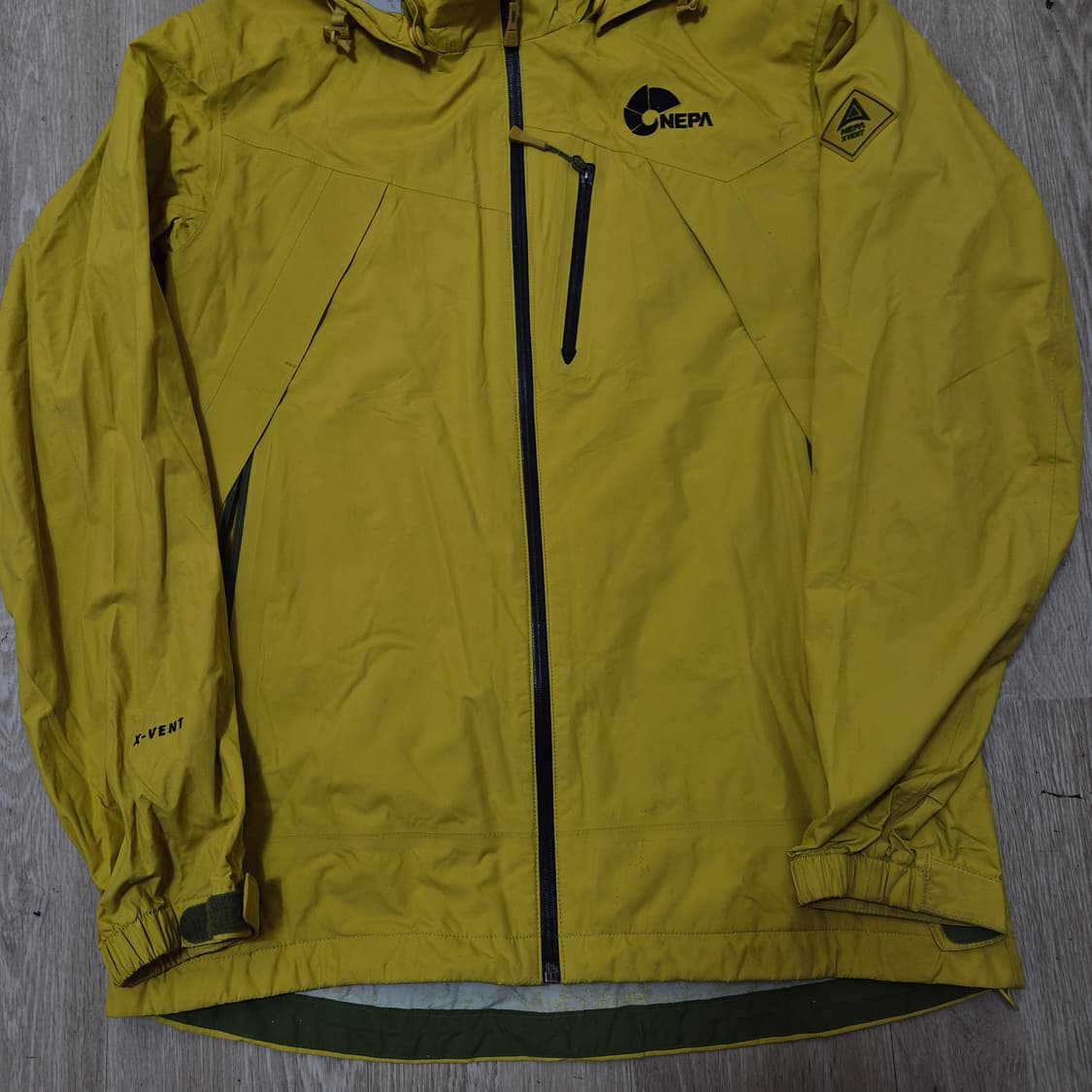 네파 엑스벤트 사이드와펜 후드 바람막이 자켓 L(100) 상품이미지3
