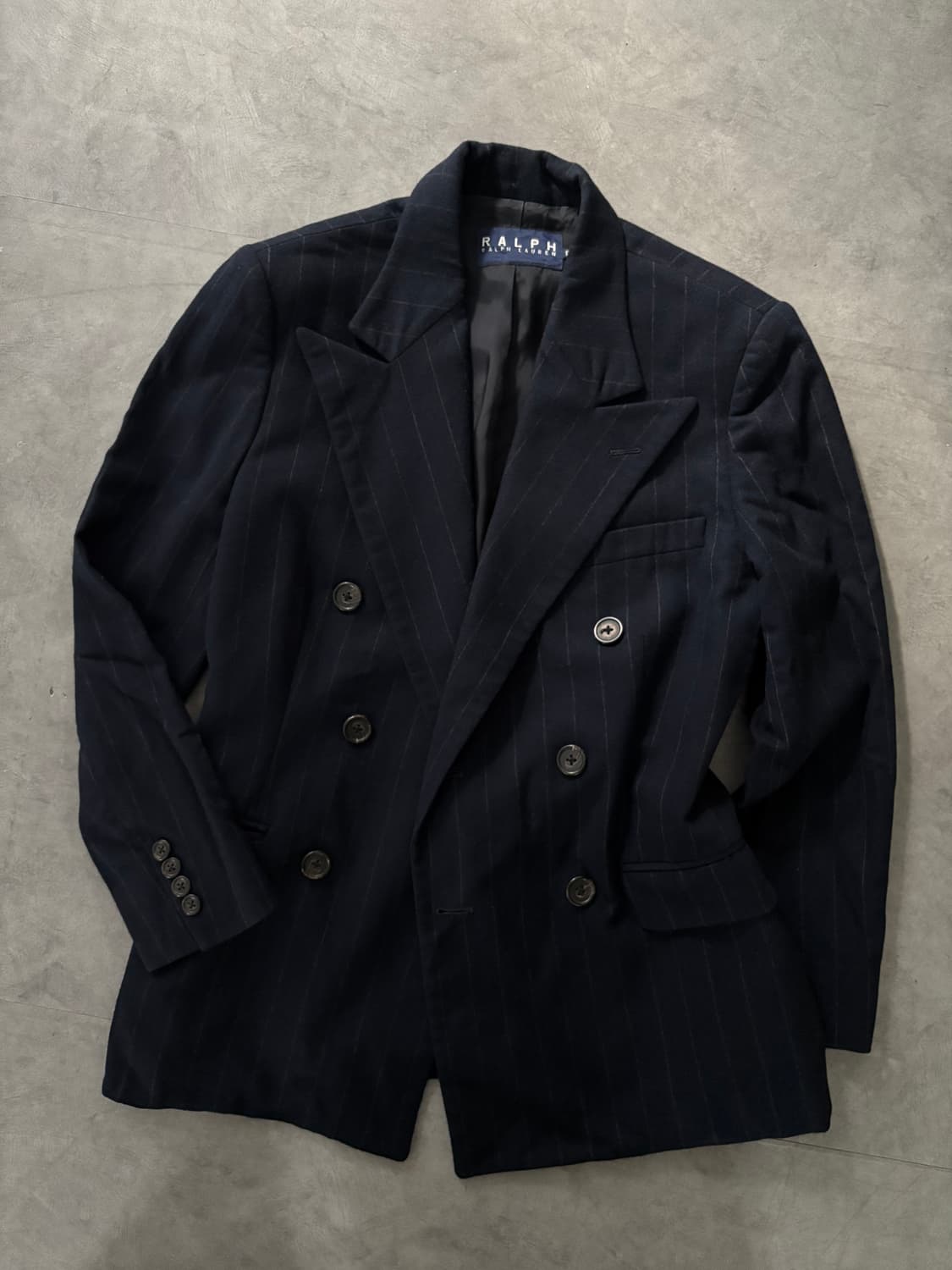 Ralph Lauren 랄프로렌 네이비 스트라이프 블레이저 상품이미지6