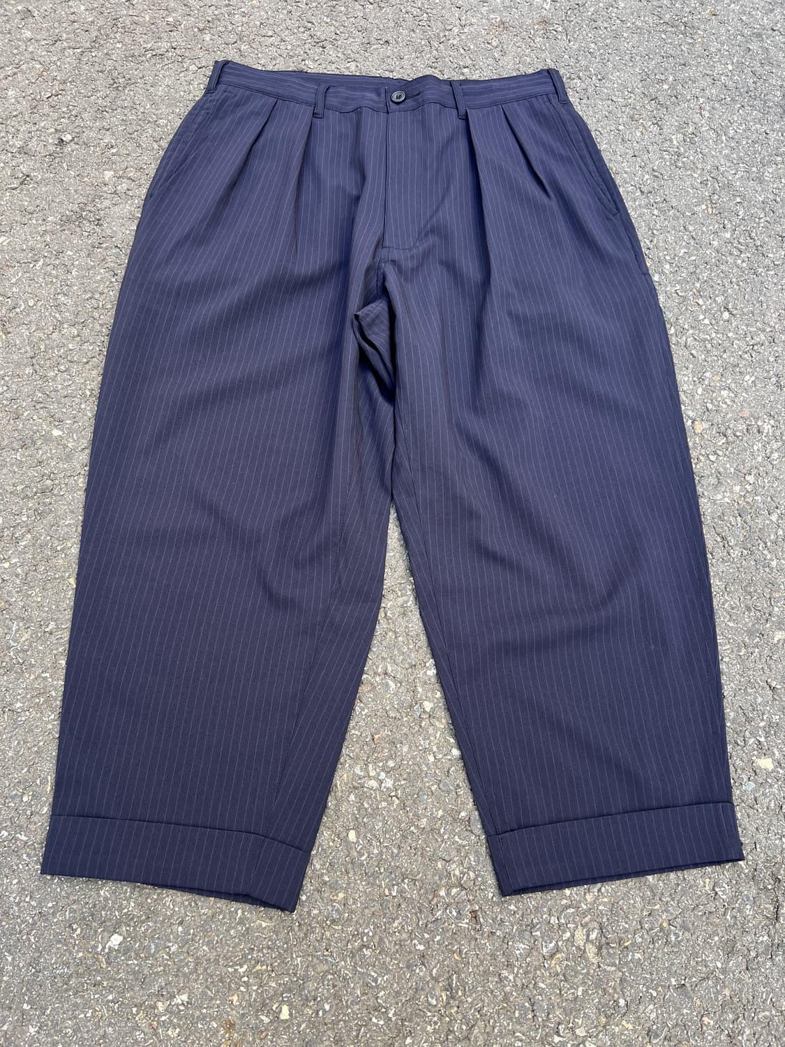 BEAMS SSZ STRIPE WIDE PANTS 빔즈ssz스트라이프팬츠 상품이미지5