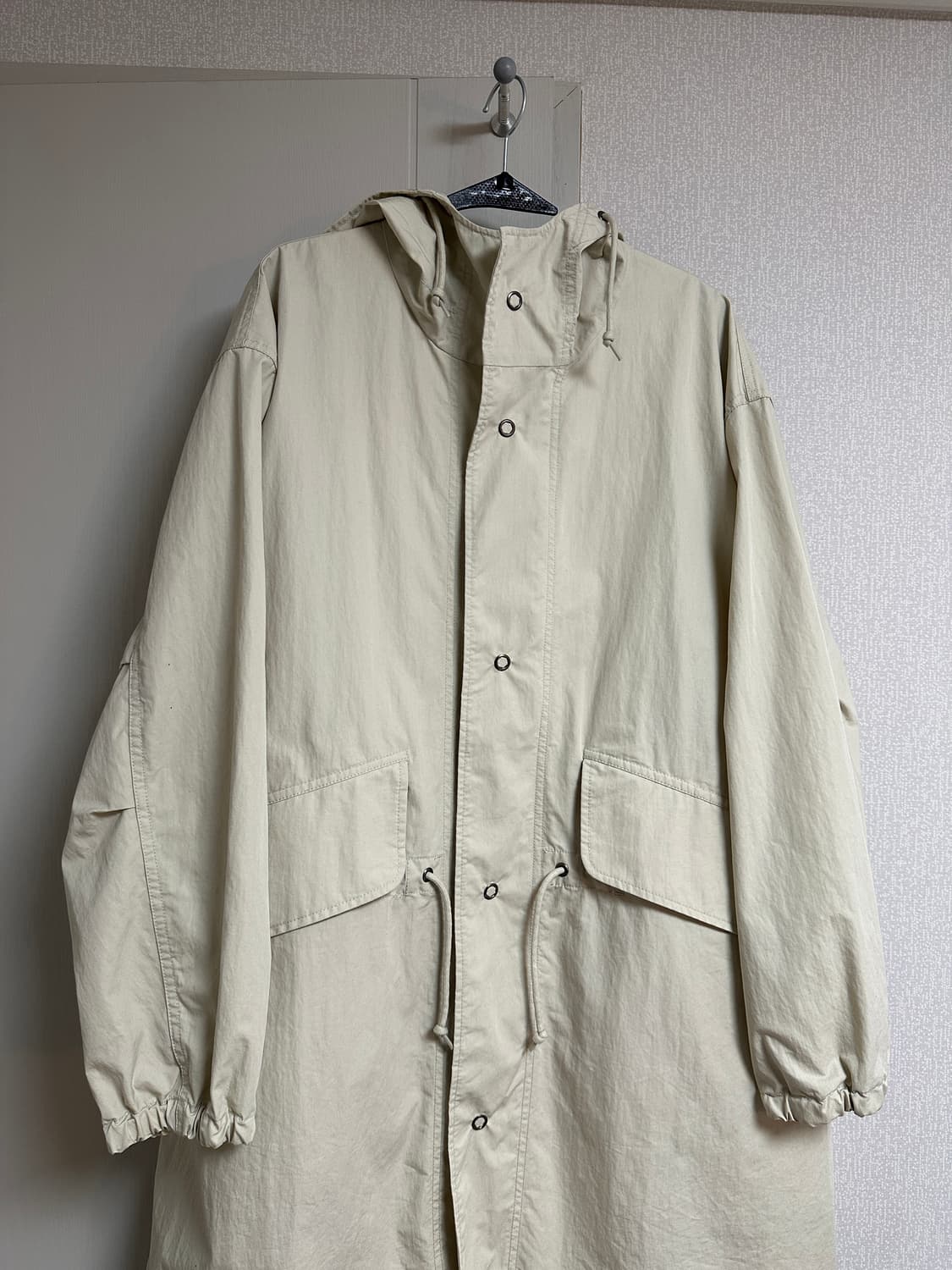 mhl 코튼 나일론 피쉬테일 파카 상품이미지2