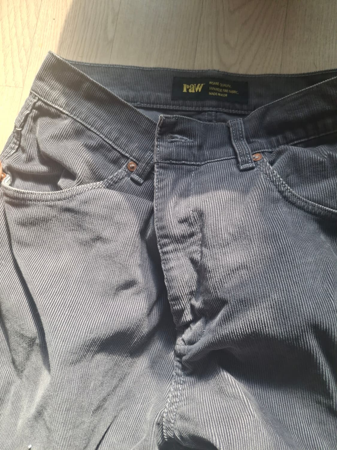 블라인드파일즈 브쉬팬츠 그레이 0사이즈 상품이미지1