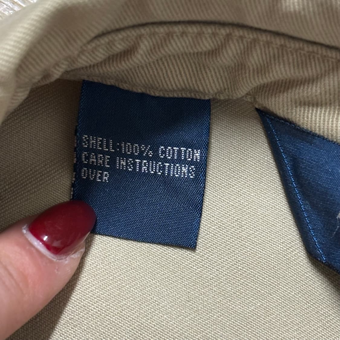 Polo Ralph Lauren 폴로 스윙탑 베이지 자켓  상품이미지7