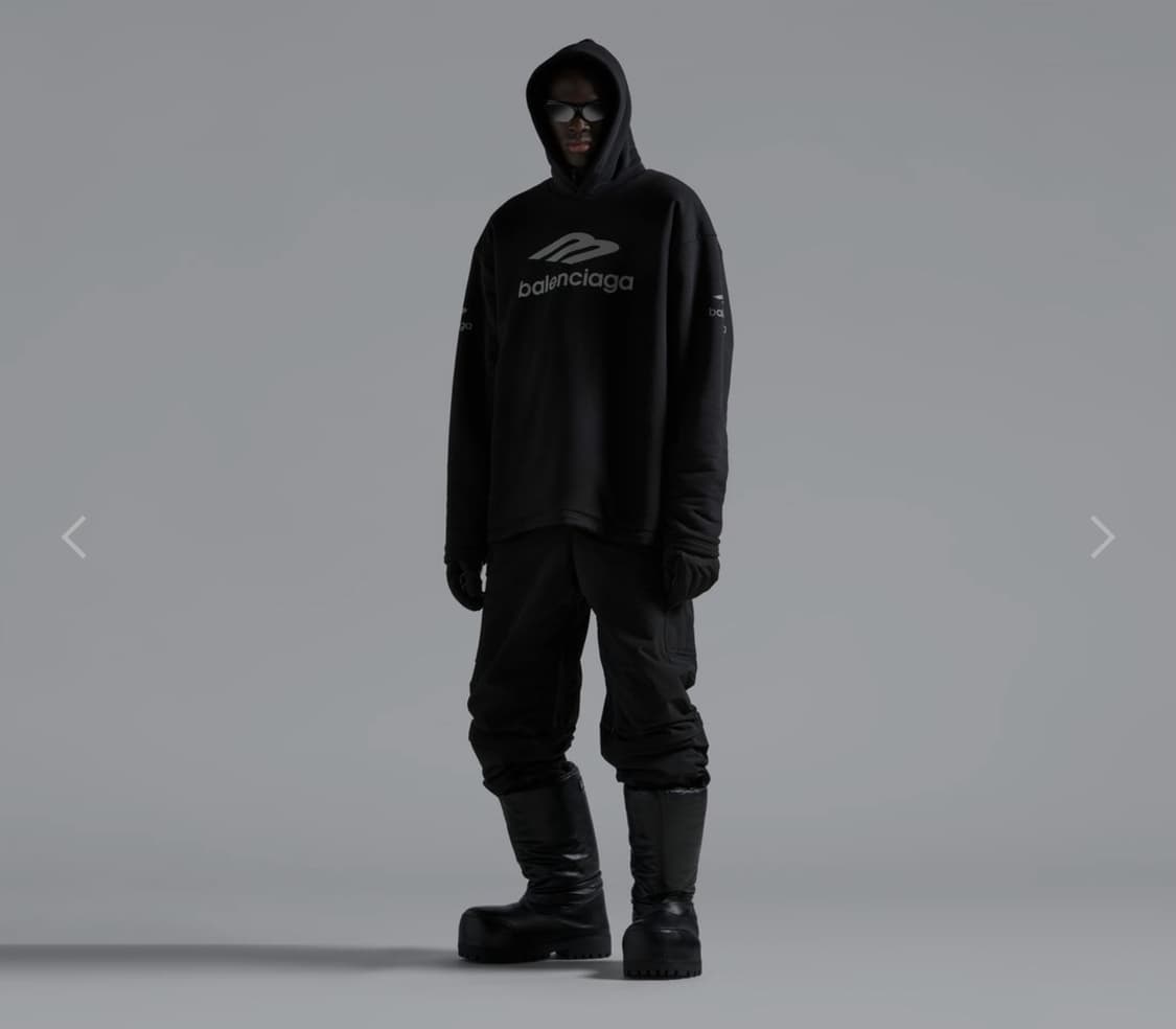 발렌시아가 알래스카 스키웨어 래더 하이부츠 블랙 43~44 사이즈 상품이미지5