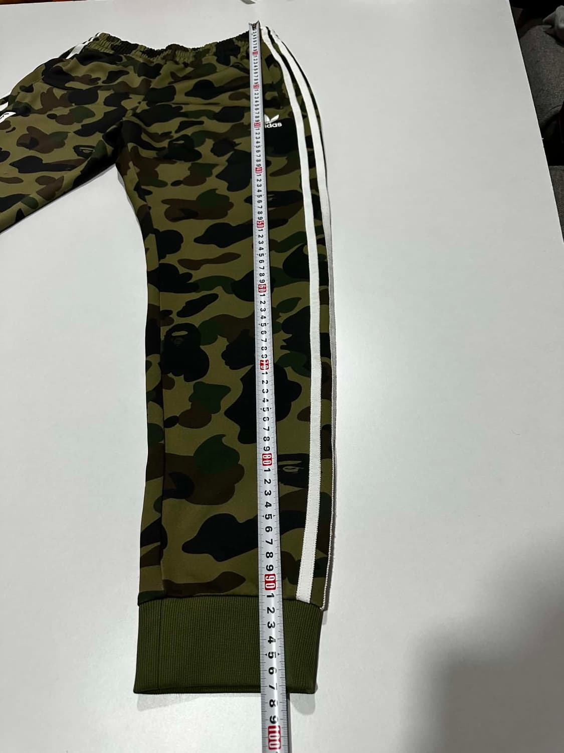 아디다스 베이프 카모 조거 팬츠 L 상품이미지8