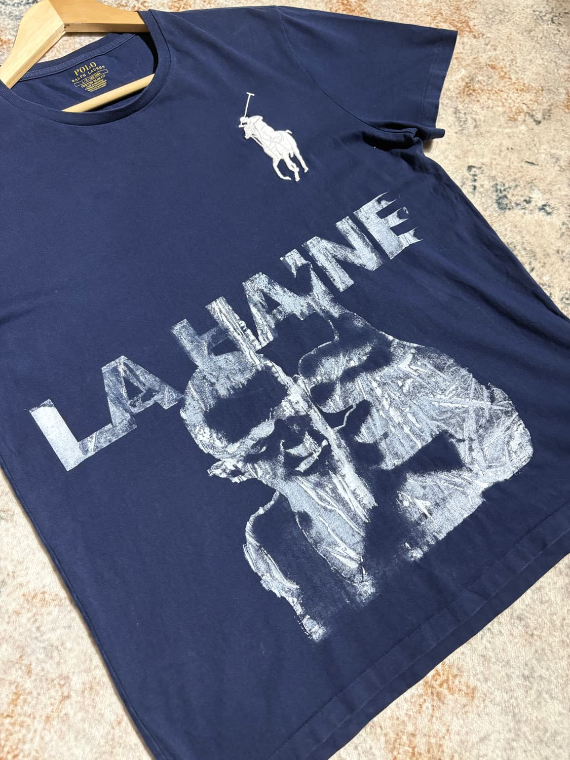 폴로 빅포니 프린팅 커스텀 반팔티셔츠 상품이미지2