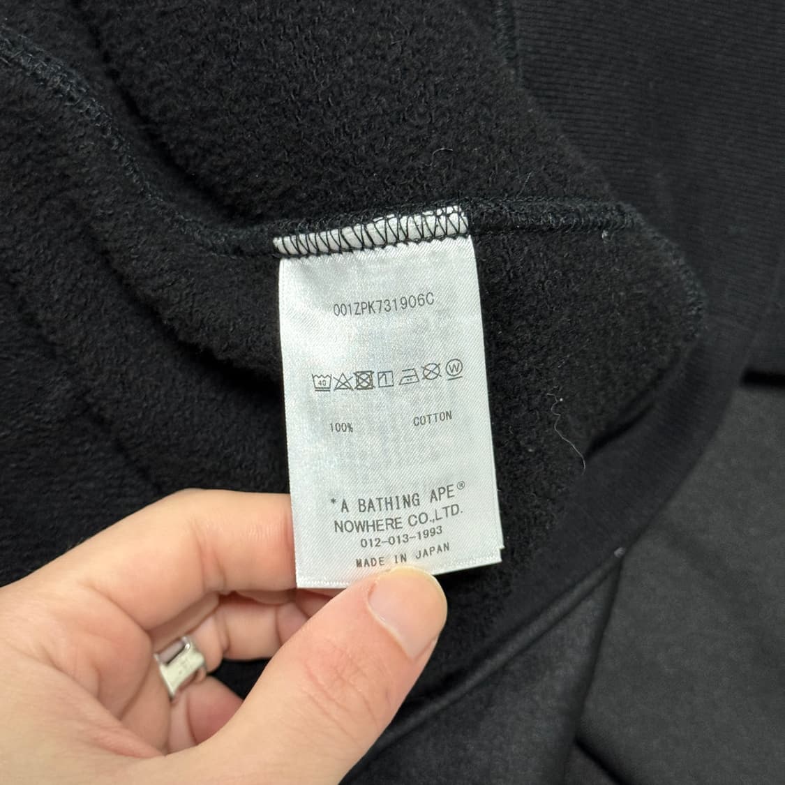 베이프 x 바운티헌터 매드샤크 풀 집업 후디 풀 구성 상품이미지9