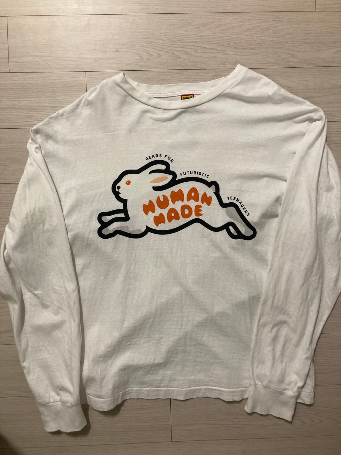 휴먼메이드 래빗 토끼 롱슬리브 팝니다 상품이미지2