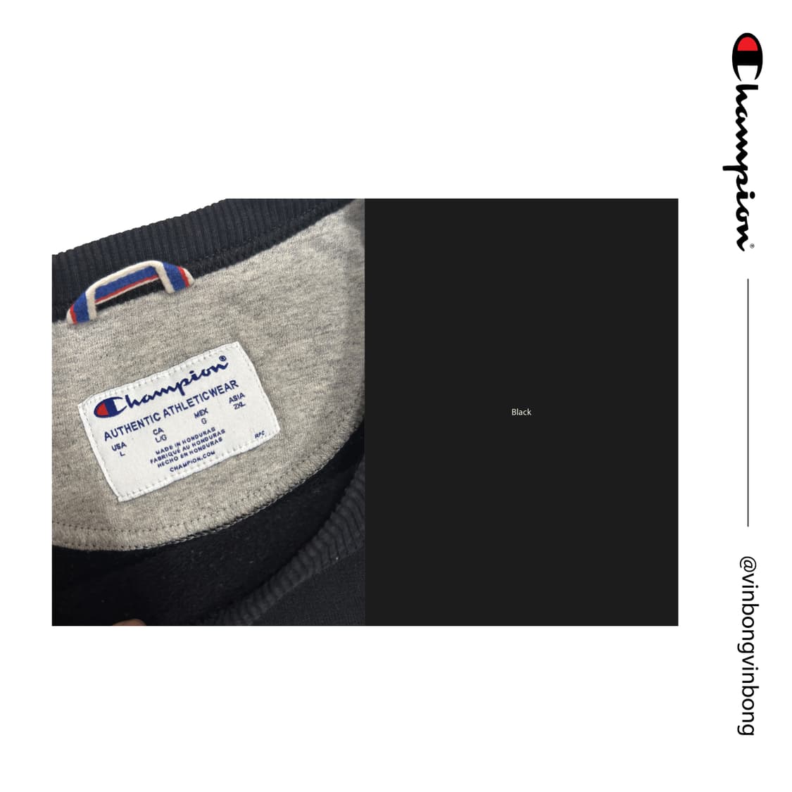 챔피온 레터링 맨투맨 상품이미지5