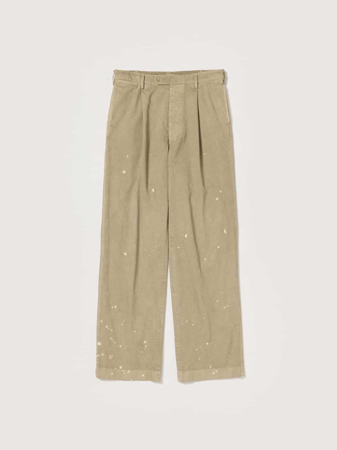 [3]26ss 오라리 가먼트다잉 와이드 치노 팬츠 상품이미지1