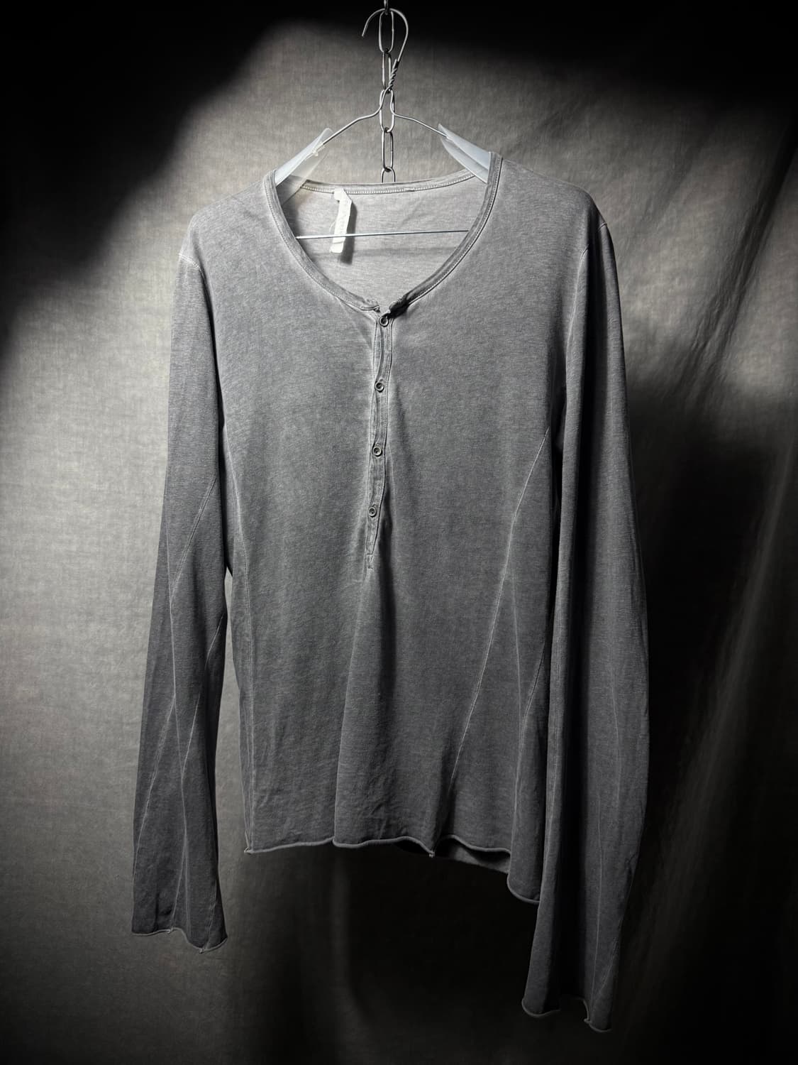 Poeme Bohemien Overdyed Henley Neck 상품이미지1