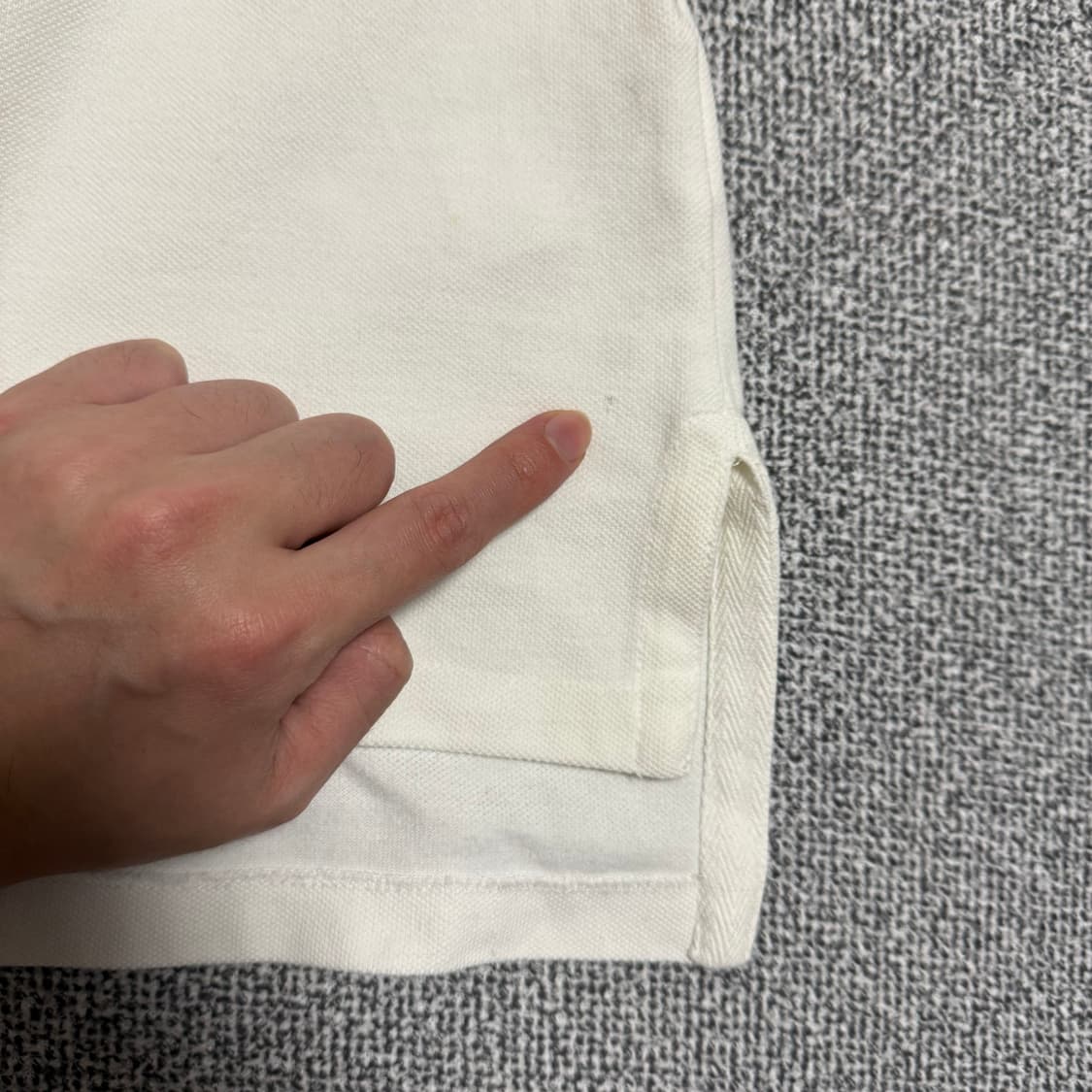 폴로 랄프로렌 요트 클럽 빅포니 반팔 카라티 화이트 S 상품이미지6