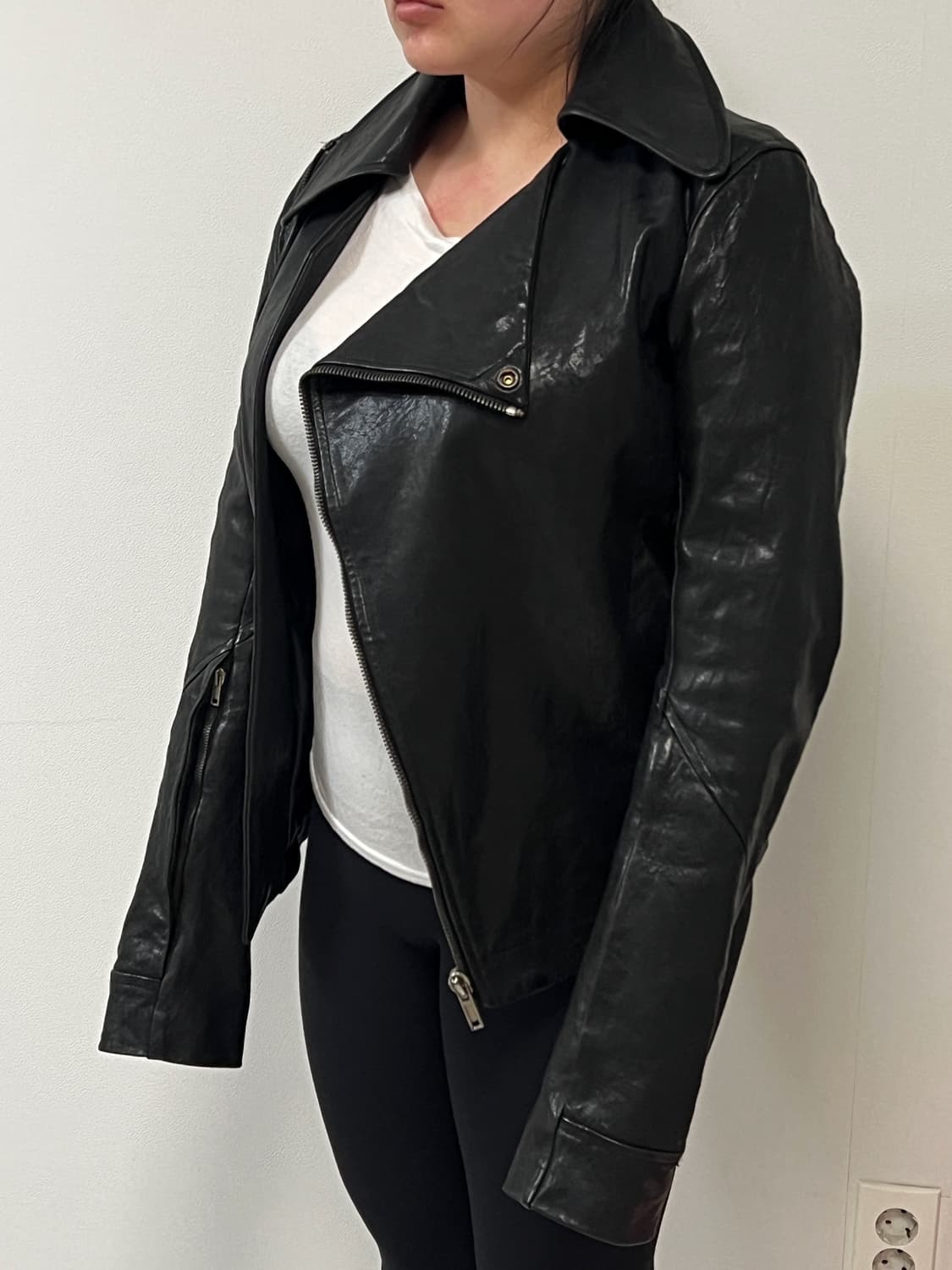 릭오웬스 09FW "CRUST" Berger 레더 자켓  상품이미지10