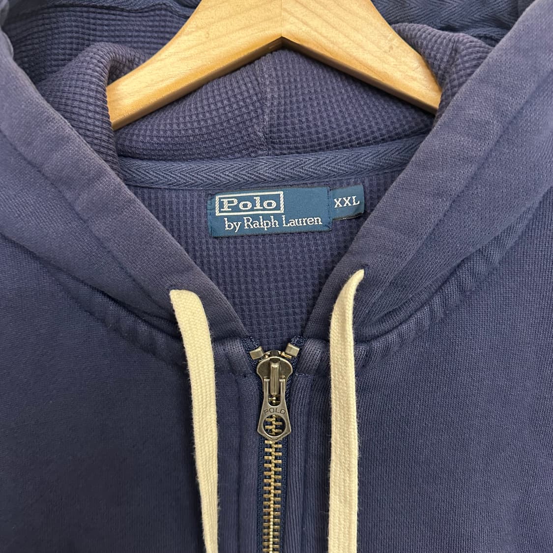 90’s 폴로 써멀 이너 헤비 후드집업 상품이미지5