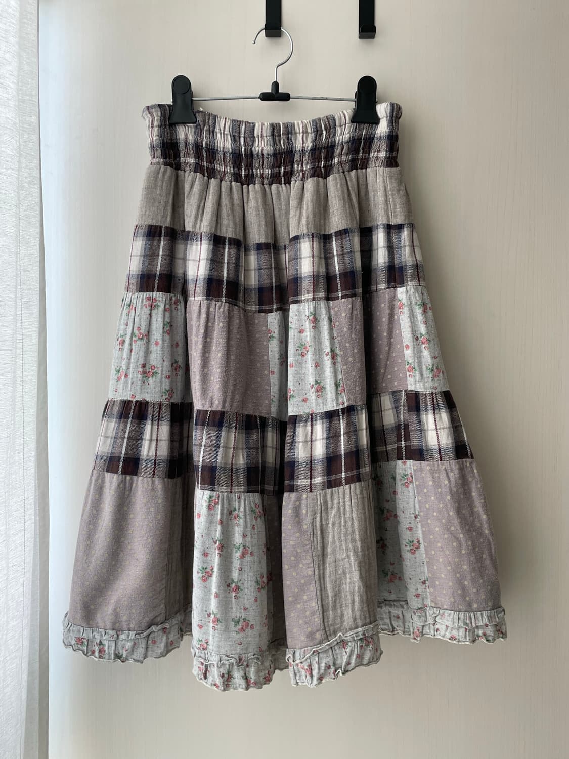 빈티지 패치 스커트 / 모리걸 하구미 할모리 상품이미지2