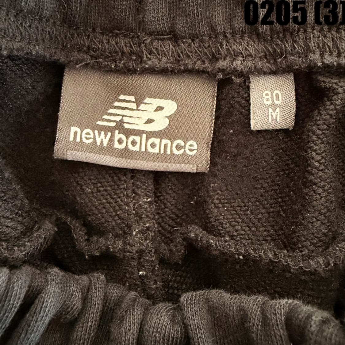 [80M] 뉴발란스 여성 블랙 주머니지퍼 트레이닝 팬츠 0205(3) 상품이미지3