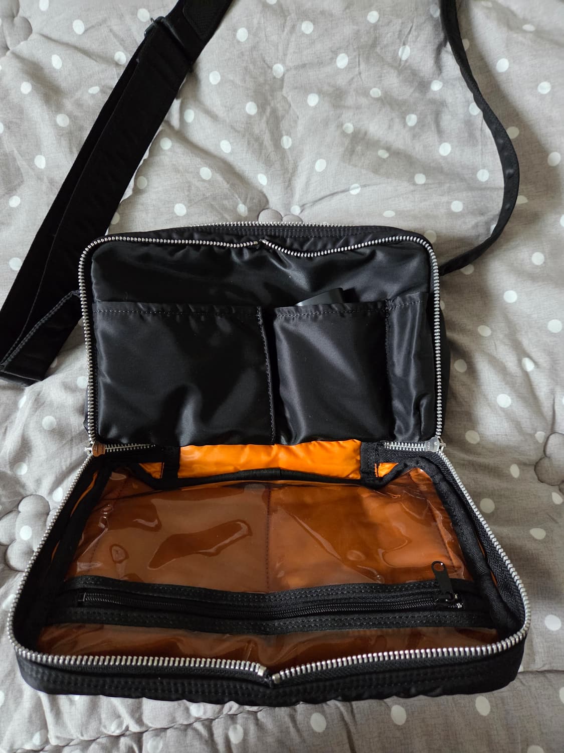 S급)요시다 포터 탱커 숄더백 S 블랙(양품) 상품이미지5