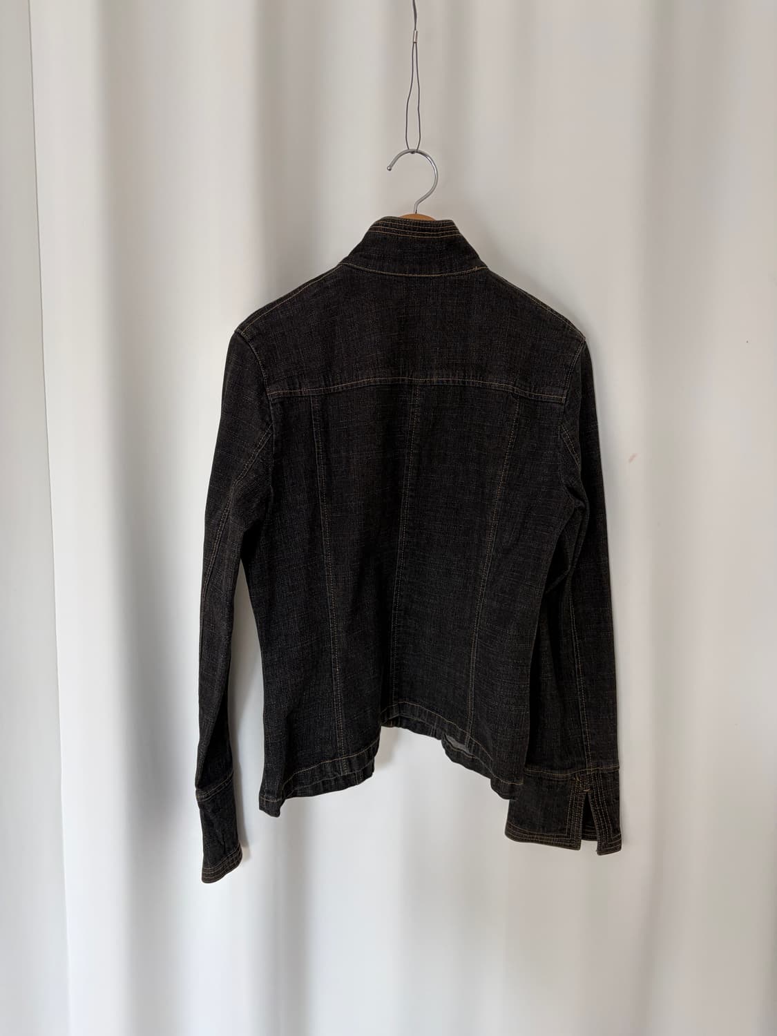 vintage 2way zipper denim jacket  상품이미지5