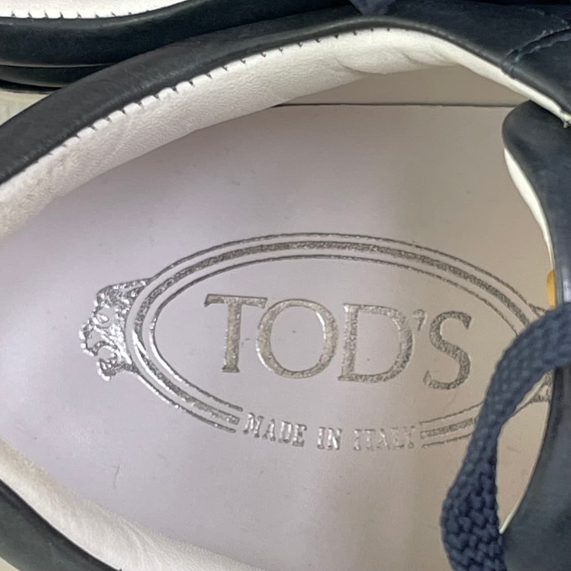 토즈 TODS 스니커즈 네이비 43 (280) 상품이미지8