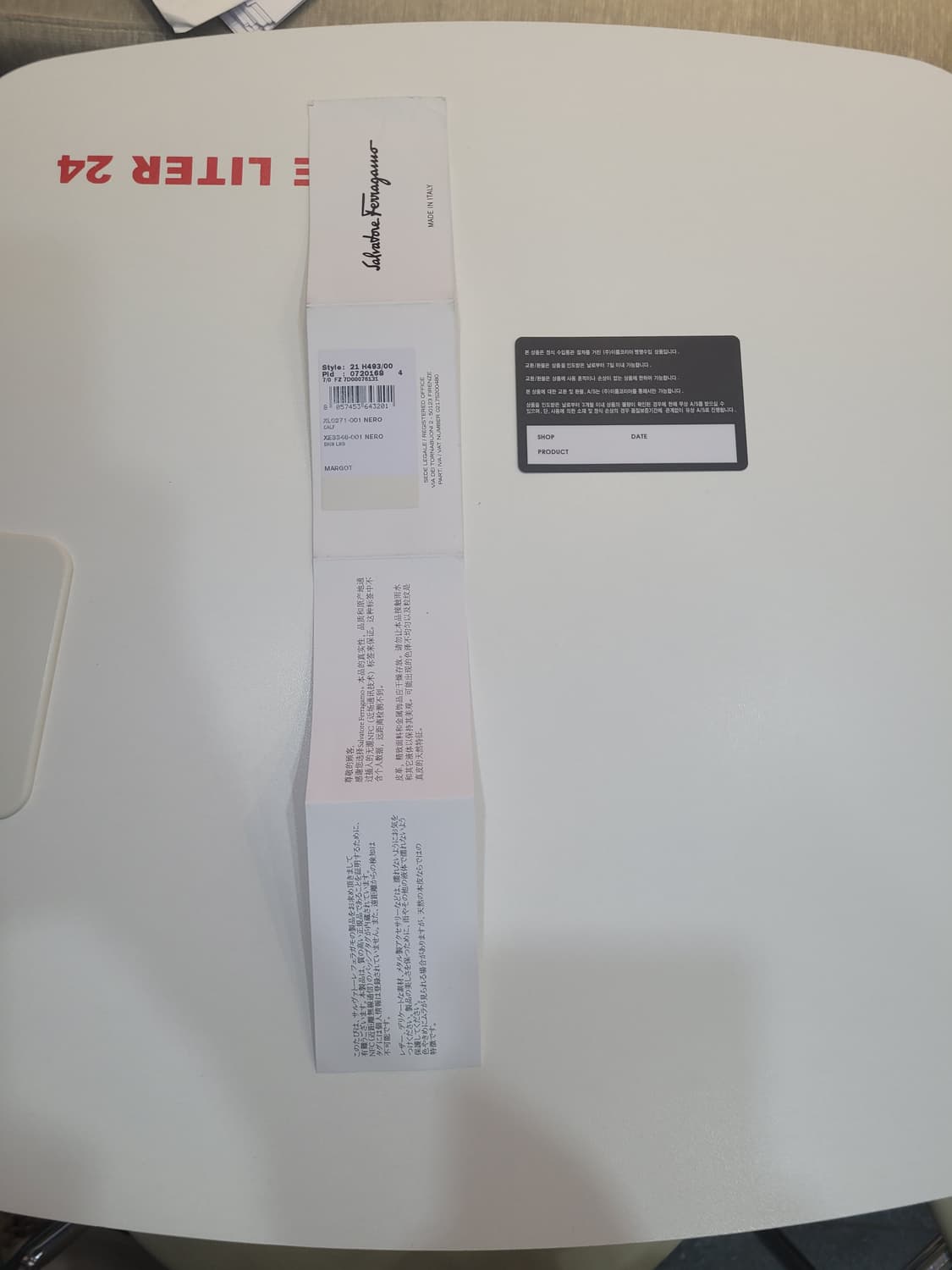 (새상품급) 페라가모 간치니 마고 탑핸들 숄더백 상품이미지9