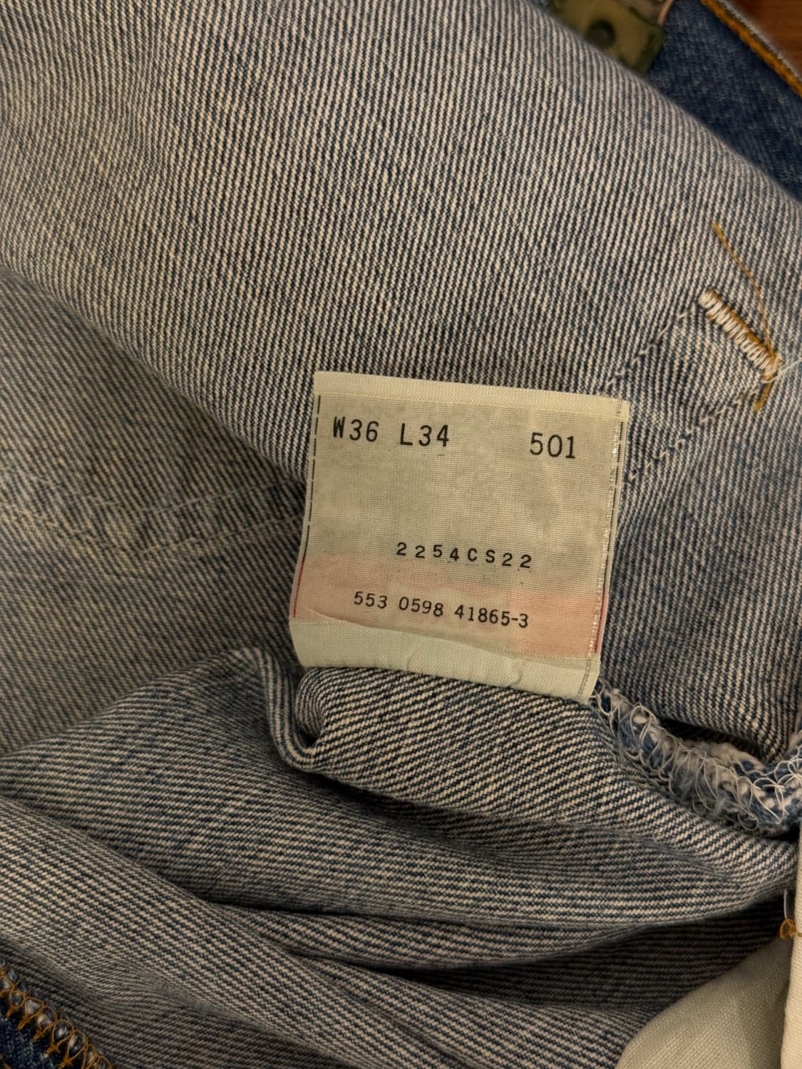 35inch) 90s USA Levi’s 리바이스 501 Jeans 상품이미지9
