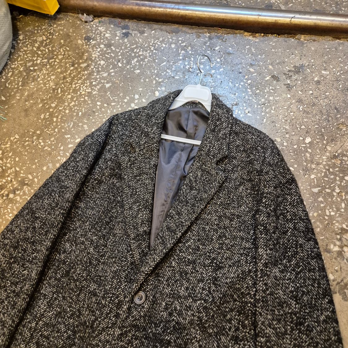 XL(착샷잇음) 보카시 울 싱글롱코트  상품이미지8