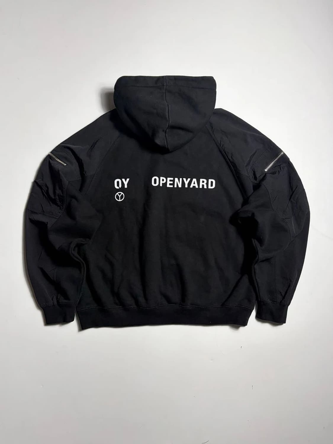 오와이 OY 패널 컨트레스트 포켓 후드티 R2269 상품이미지6