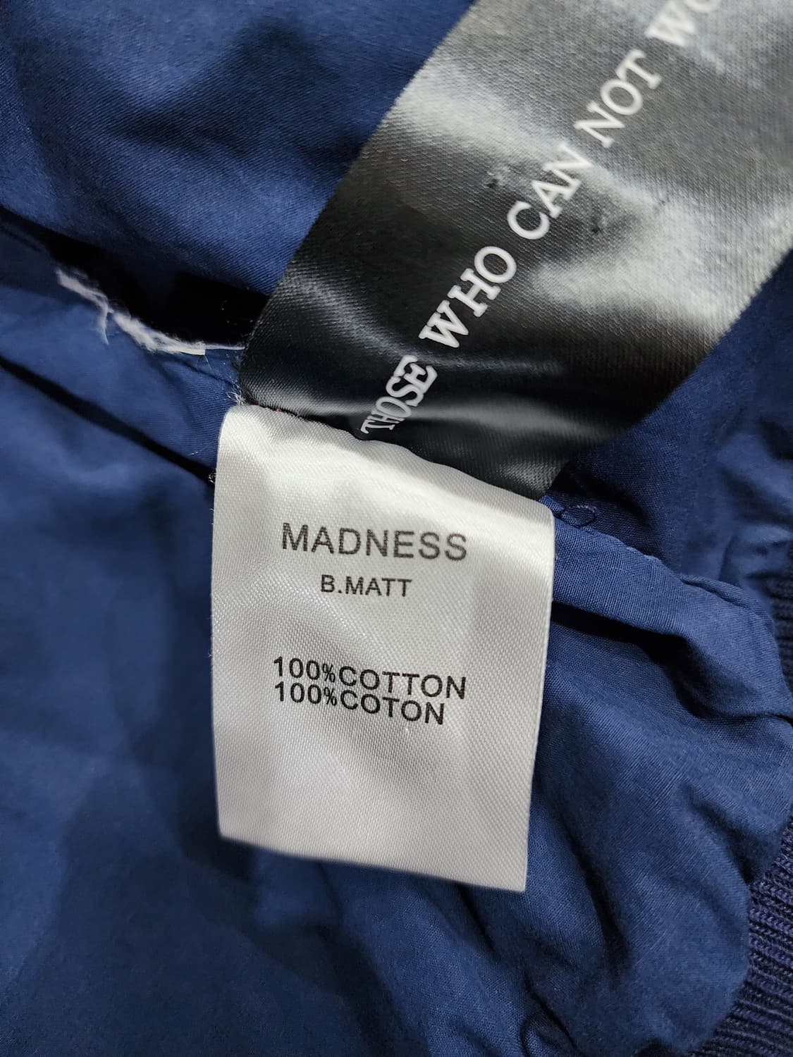 더 매드니스 빈티지 패치 스타디움 봄버 자켓 M 상품이미지9