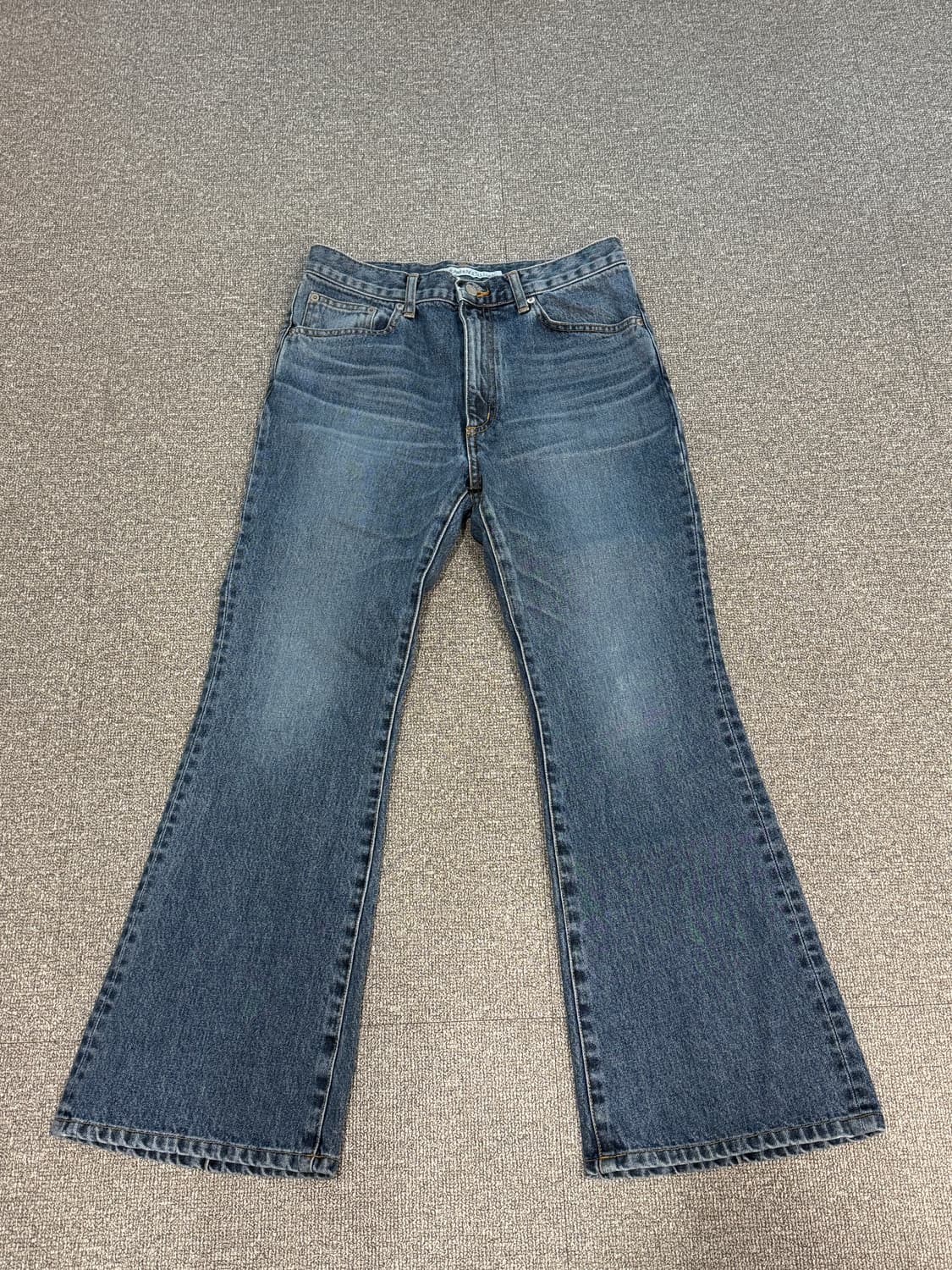 존 로렌스 설리반 슬래시 부츠컷 플레어 데님 팬츠 46 상품이미지1