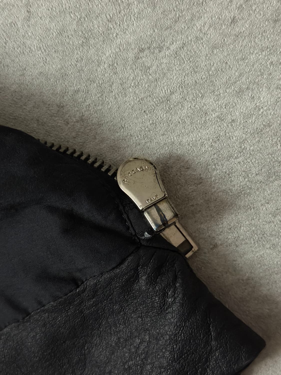 릭오웬스 램스킨 후드 레더자켓 상품이미지7