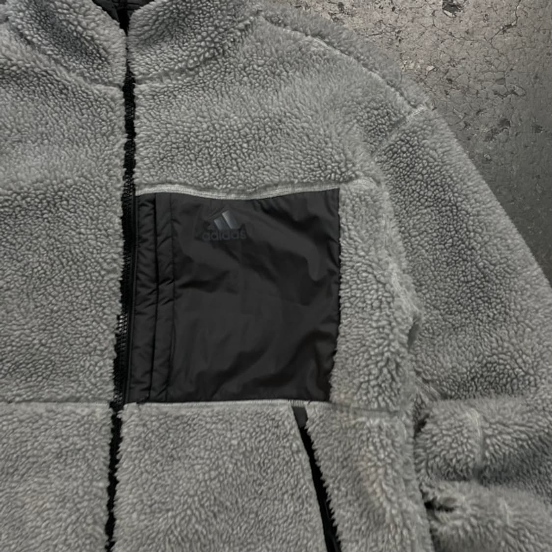 100 아디다스 리버시블 후리스  상품이미지2