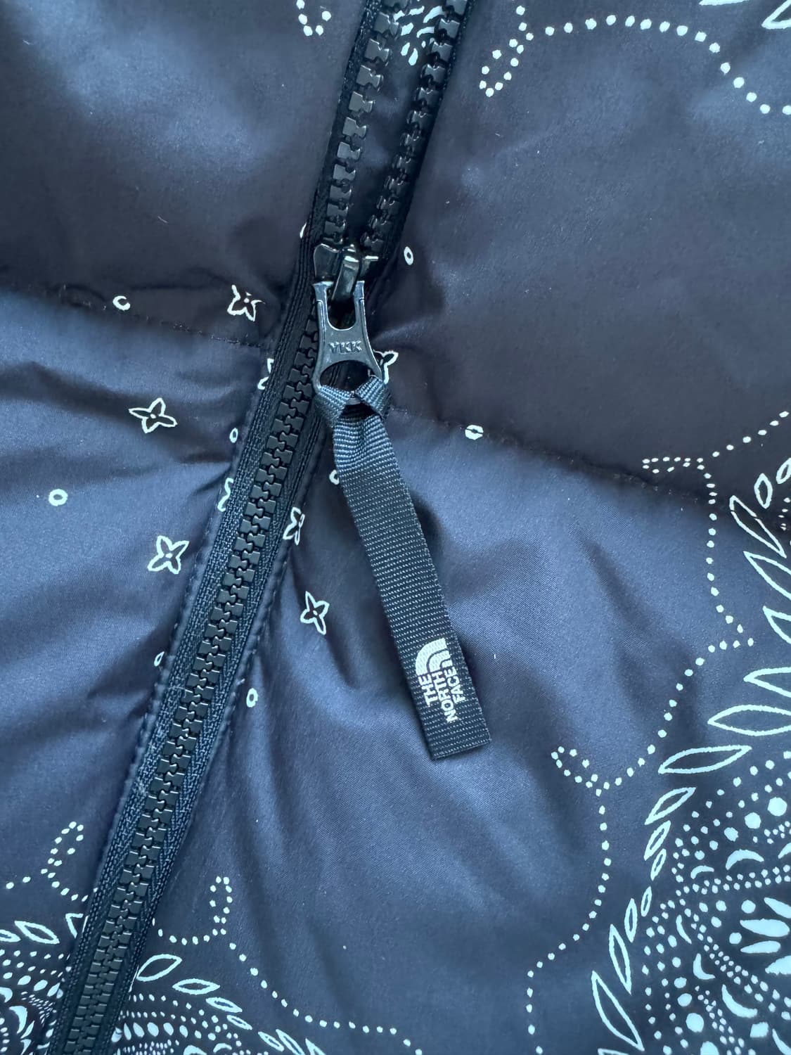 노스페이스 페이즐리 반다나 패딩 상품이미지4