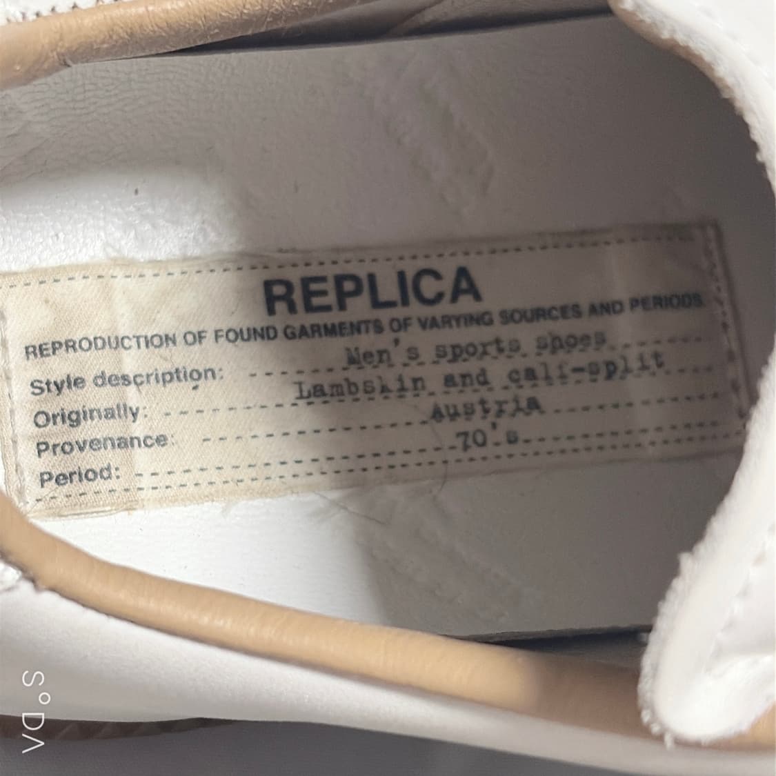 마르지엘라 독일군 페인팅 스니커즈 36 상품이미지4