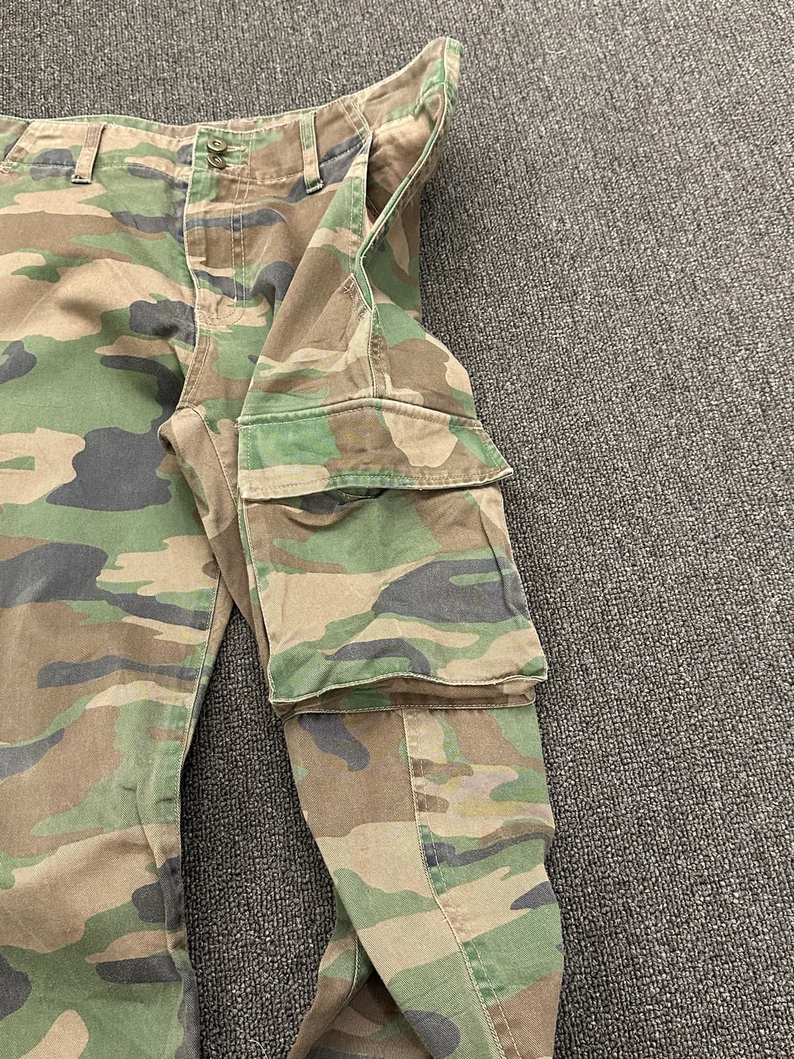 L)Japanese vintage 여성 카모 카고 팬츠 상품이미지2