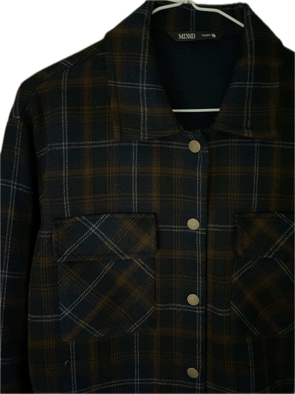 미쏘 체크 자켓 상품이미지1