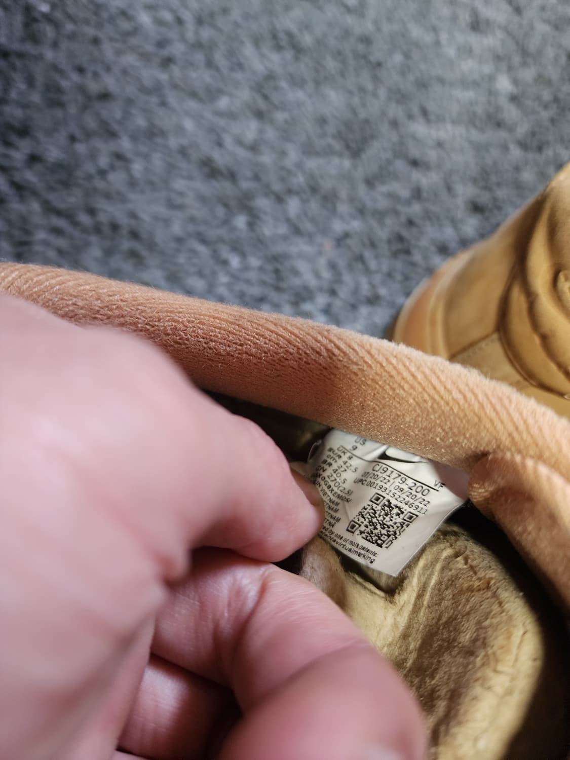 나이키 에어포스로우 된장 270사이즈 상품이미지3