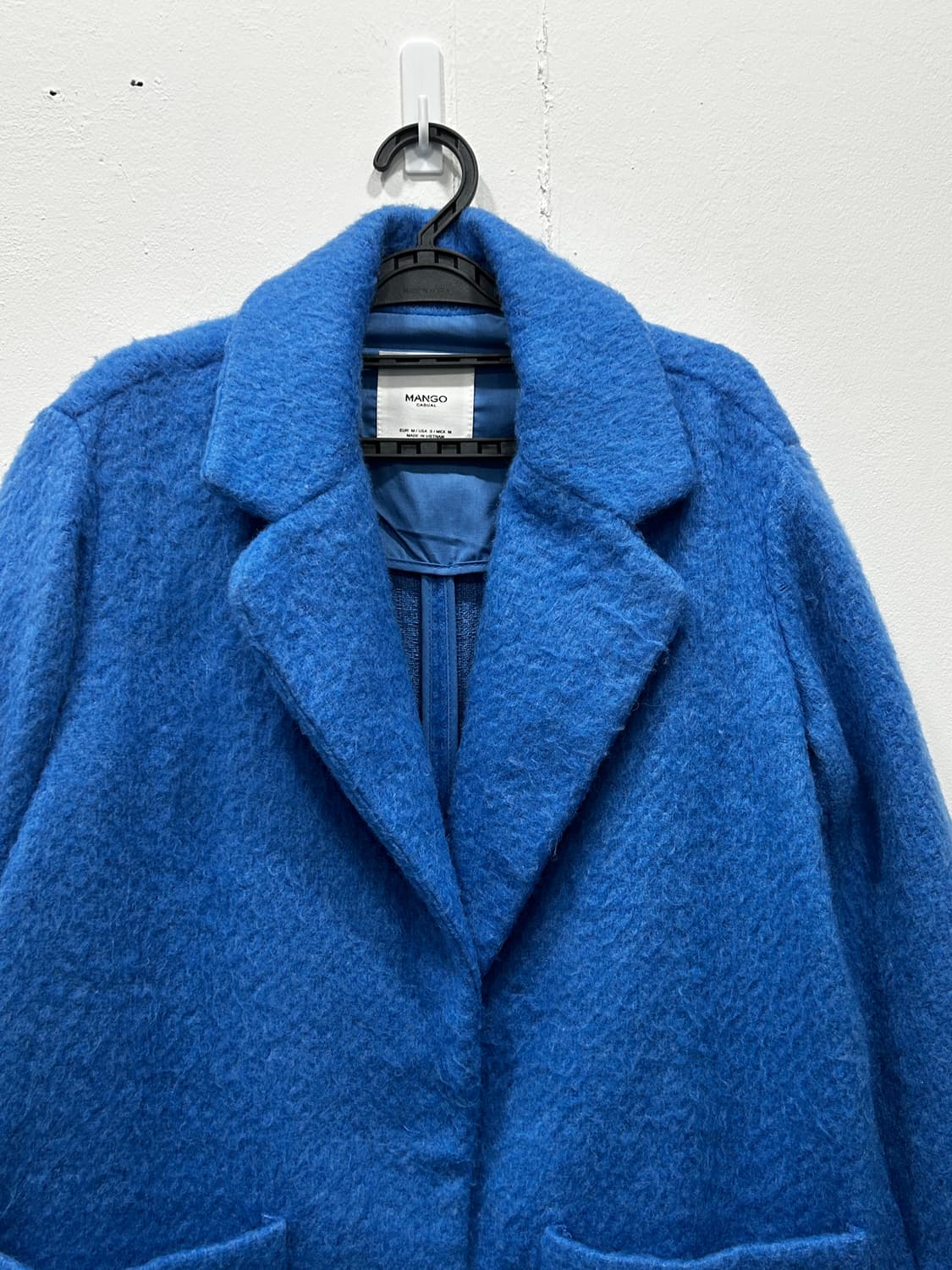 망고 MANGO 부클 코트 M 상품이미지2