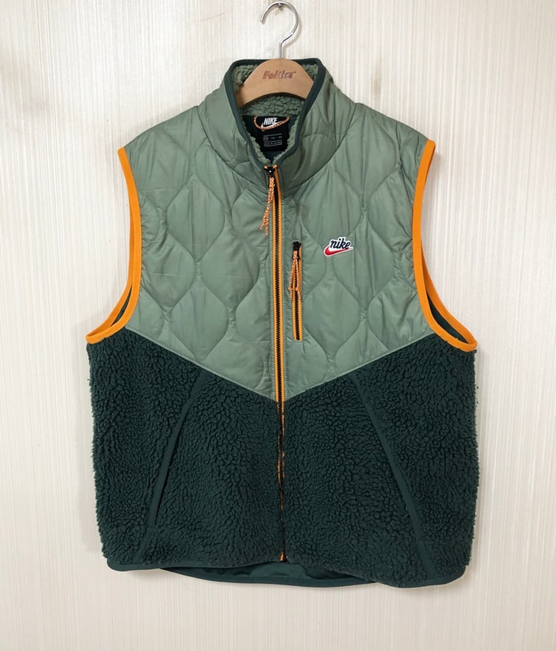 나이키 헤리지티 쉐르파 퀼팅베스트(조끼) XXL(110) 상품이미지1