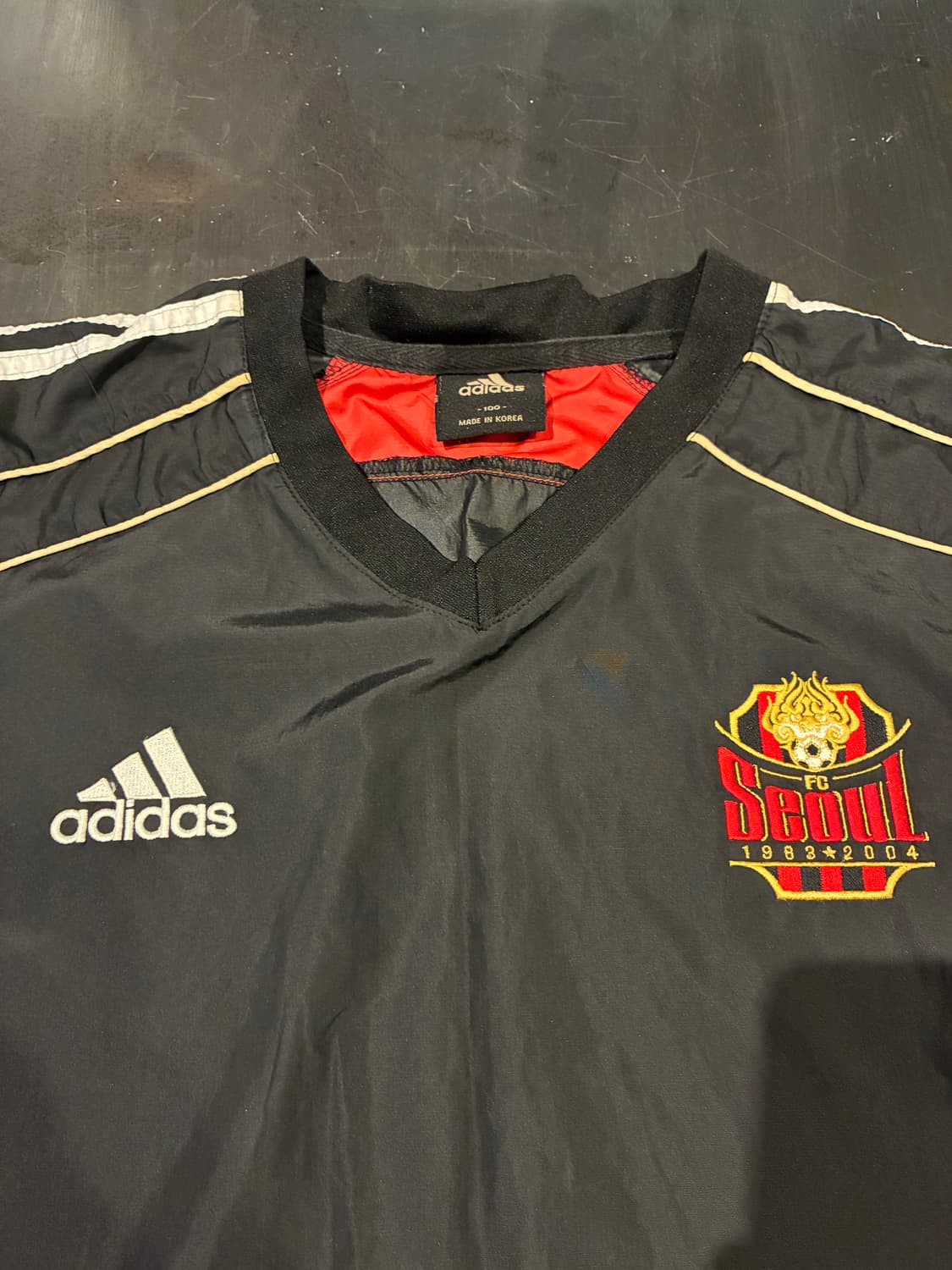 100) 아디다스 서울 fc 바람막이 트레이닝 상품이미지2