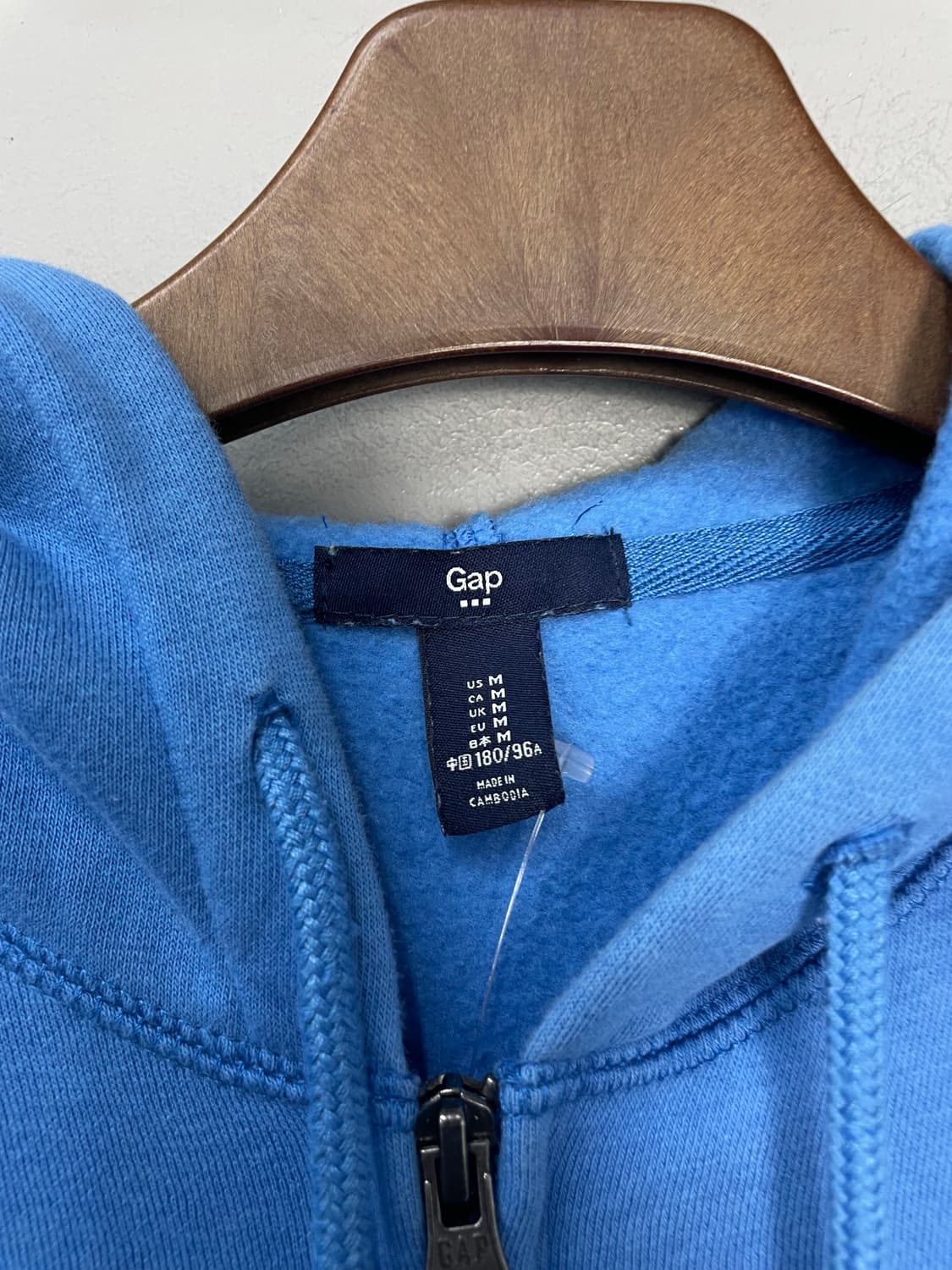 갭 로고 후드 집업 H1506 상품이미지5