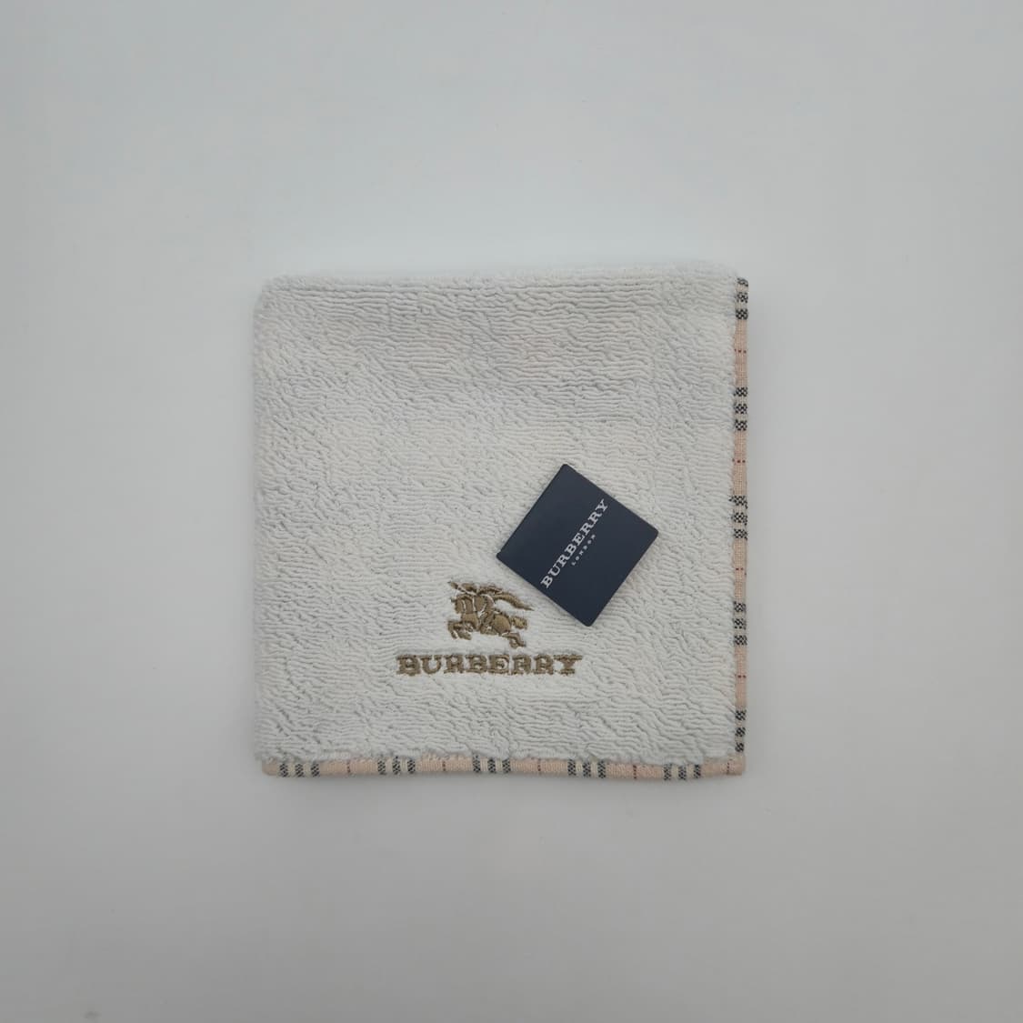BURBERRY 버버리 양면 핸드타올 손수건[BF9688-0712-01] 상품이미지2